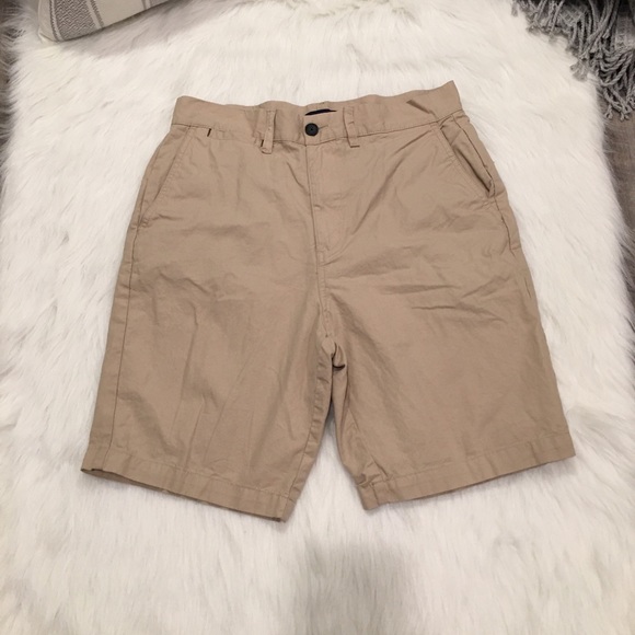 Patprimo Other - Patprimo Flat Front Khaki Summer Shorts